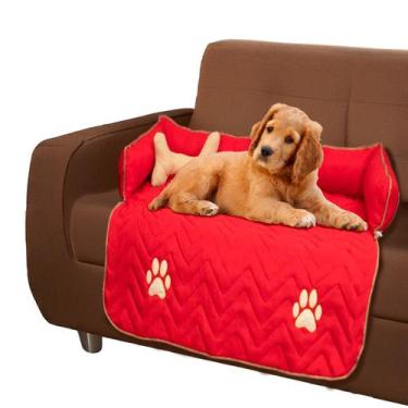 Imagem de Capa Protetora para Sofá PET Estilo Cama Impermeável - Tamanho G - Com