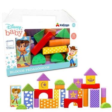 Imagem de Blocos de Montar Pedagogicos TOY STORY Disney BABY Xalingo
