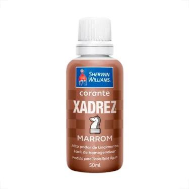 Imagem de Corante xadrez globo 50ml marrom