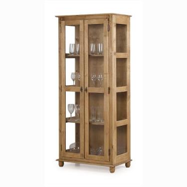 Imagem de Cristaleira de Vidro e Madeira com 2 Portas Antique - 301 - Meyer, Lac