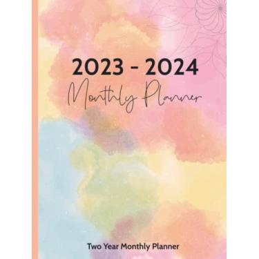 Imagem de 2023-2024 Monthly Planner: Two Year Planner, 24 Month Planner, Monthly To Do List and Note Pages