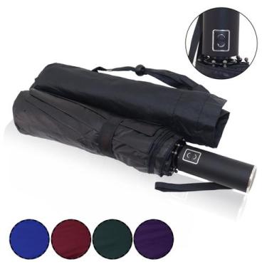 Imagem de Guarda Chuva Automático Grande Com Proteção Solar Sombrinha / 1053A - 