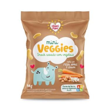 Imagem de Snack Infantil Zero Glúten Feijão Arroz e Cenoura - Vegetais Mini Vegg