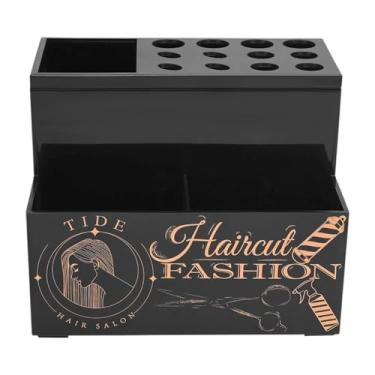 Imagem de FLCPJGV Suporte para tesouras de salão, suporte para tesouras de cabeleireiro, suporte para tesouras, caixa de suporte para tesouras de barbeiro para