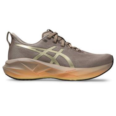 Imagem de Tênis ASICS Novablast 5 Luxe - Feminino - Dourado/Marrom  unissex
