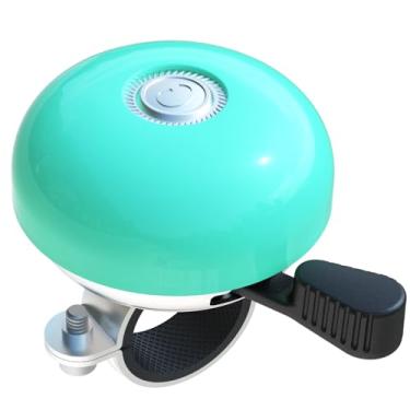 Imagem de Greallthy Campainha de bicicleta clássica para adultos e crianças, campainha de bicicleta para guidão adulto, acessórios de sino de praia com som alto.