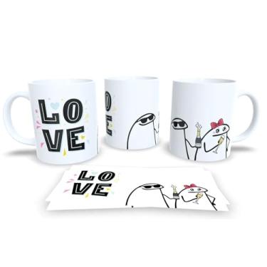 Imagem de Canecas para casal apaixonado Personalizada dia dos Namorados Pack33 (Mod.5)