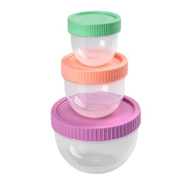 Imagem de Conjunto 03 Potes Plástico Sanremo - Porta Temperos - Ref. SR681