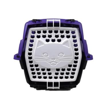 Imagem de Caixa Transporte Cat Love Travel Nº1 Lilás Pet Injet para Gatos