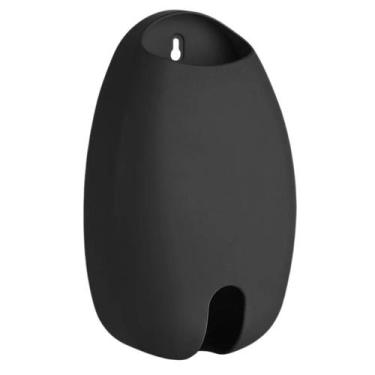 Imagem de Dispenser Puxa Saco Sacola Para Cozinha Preto OU