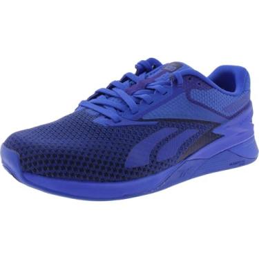 Imagem de Reebok Tênis de treinamento unissex Nano X3, Cobalto elétrico/vetor azul-marinho, 10.5 Women/9 Men