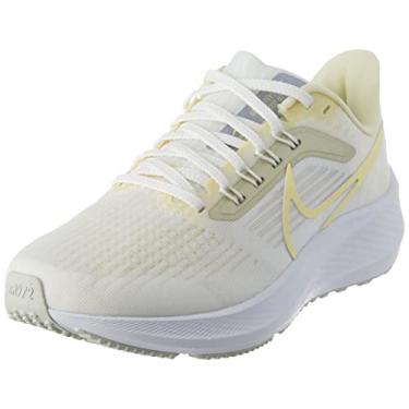 Imagem de Nike Pegasus 39 Tênis de corrida feminino, Sail Citron Tint Alabaster Futebol Cinza, 35