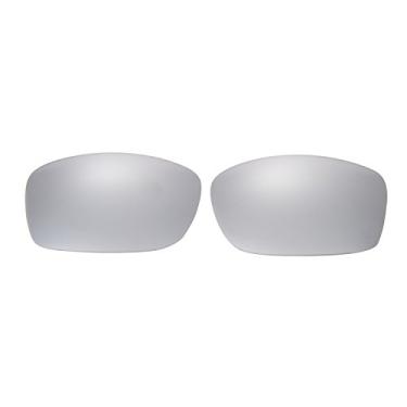 Imagem de NicelyFit Lentes de reposição para óculos de sol Oakley Fives Squared armação de vidro, Irídio, Fives Squared