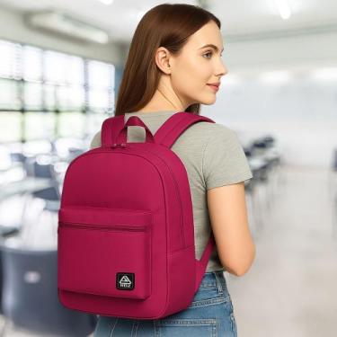 Imagem de Mochila Feminina Masculina Bolsa Estudante Faculdade Academia Notebook