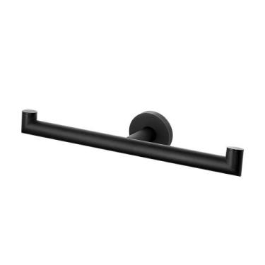 Imagem de Suporte Toalha/Papel LorenLoft Preto 2022 B82 Lorenzetti - LORENZETTI 