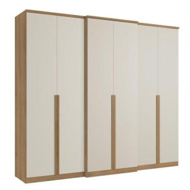 Imagem de Guarda Roupa / Roupeiro THB 5784 Valencia 6 Portas 4 Gavetas 230x261x5