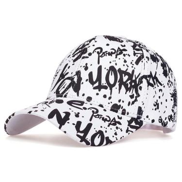 Imagem de Boné Estampado com Grafite Aba Curva ElaShopp