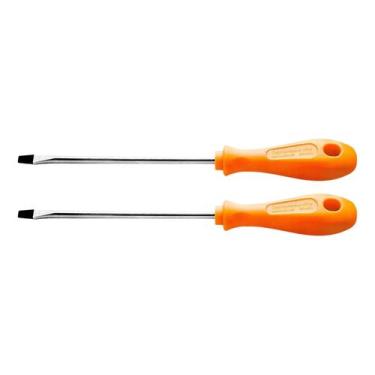 Imagem de Kit 2 Chave De Fenda Crv 1/4x4 Tramontina Pro 44110/030