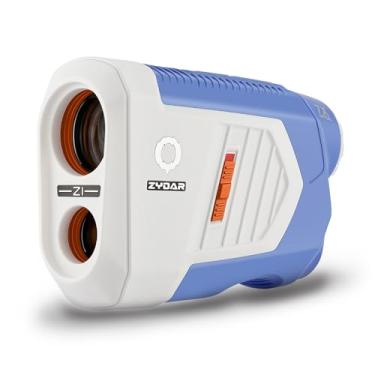 Imagem de ZYDAR Telêmetro De Golfe Z1 Com Interruptor Inclinação, A Laser, Medidor Distância 1300 Jardas, Ímã Para Carrinho Golfe, Ampliação 7X, Trava Bandeira Pulso, Válido Torneios, Resistente Às Intempérie