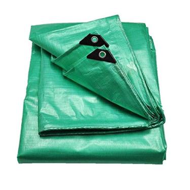 Imagem de MTYLX Folha de lona de cobertura impermeável, rede de guarda-sol, pano de sombra, pano de plástico à prova de chuva espesso, adequado para acampamento, pesca, vários tamanhos para escolher, 3 x 4 m, 3