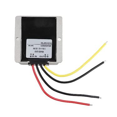 Imagem de DC DC Conversor de passo 5V a 12V 10A 120W Módulo de fonte de alimentação Módulo de alta eficiência Anti -vibração resistente à poeira resistente à água para condições adversas