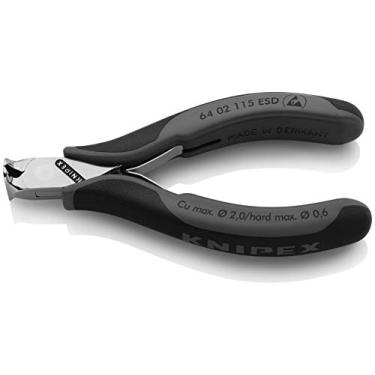Imagem de KNIPEX Ferramentas - 64 02 115 ESD - Alicate de corte eletrônico ESD (6402115ESD)