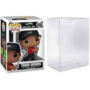 Imagem de Funko Boneco de vinil Pop Golf #5 Tiger Woods com estojo protetor