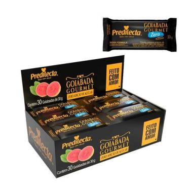 Imagem de Goiabada Gourmet Diet Zero Açúcar Predilecta - 30 Unidades 30g