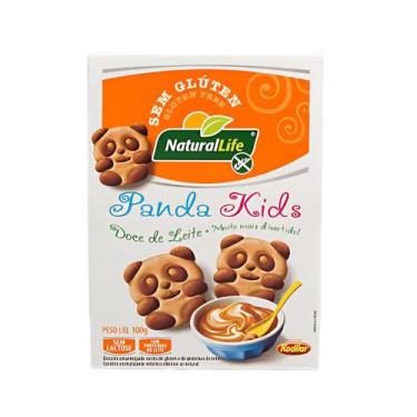 Imagem de Biscoito Infantil Sem Lactose Doce de Leite - Panda Kids Natural Life 