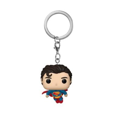 Imagem de Funko Pop! Keychain: Superman 2025 - Superman - mini figura de vinil colecionável porta-chaves original - enchimento de meias - ideia de presente - Mercadoria oficial - Fãs de Filme