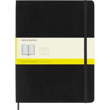 Imagem de Moleskine Classic Notebook, Extra Large, Squared, Black, Soft Cover (7.5 X 10)