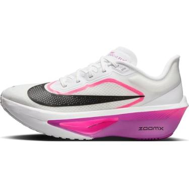 Imagem de NIKE ZOOFLY 6 Tênis feminino com cadarço branco/preto vívido uva hiper-rosa hidra tamanho 38, BRANCO/PRETO-VIDO UVA-HYPER ROSA HYDRA, 36 BR