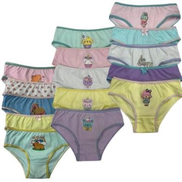 Imagem de KIT Leve 12 e Pague 10 Calcinhas Algodão Premium  Ideal para Pele Sens