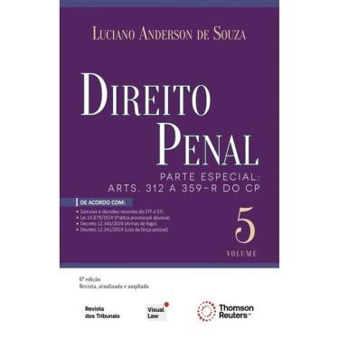Imagem de Direito Penal - 2025 - Vol. 5