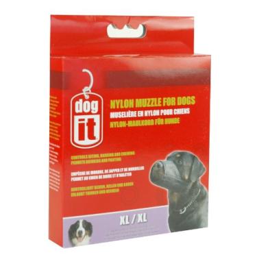 Imagem de Tamanho da focinheira de nylon para cães Hagen Dogit: GG (21 cm)