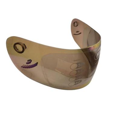 Imagem de Viseira Colorida Capacete Yohe City Street Helt Cobra