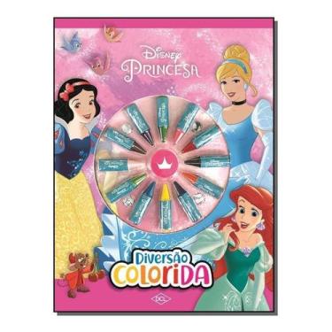 Imagem de Livro - Disney - Cores - Princesas