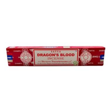 Imagem de Incenso Meditação Dragon Blood Satya Cx C 12 Var - Meta Atacado