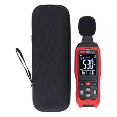 Imagem de Medidor de nível de som profissional digital db medidor de ruído de alta precisão de 30dB a 130dB Detector de leitor de decibel com exibição clara portátil para uso de uso