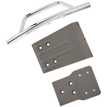 Imagem de RPM Traxxas Slash 4x4 Front Bumper and Skid Plate, Chrome