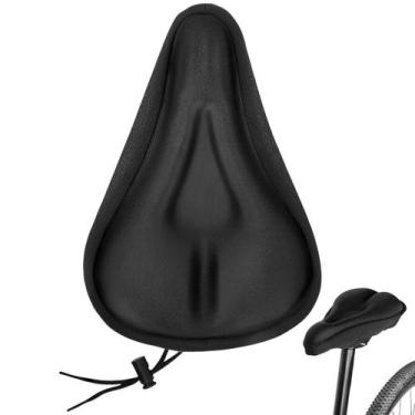 Imagem de Capa De Selim De Bicicleta Em Gel Almofadada 3D Respirável Para Ciclis