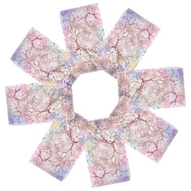 Imagem de 100 sacos de presente de organza, sacos de organza de Natal de 10 x 15 cm, tecido de fita de cetim transparente de organza, bolsas com cordão para lembrancinhas de chá de bebê, decoração de festa de