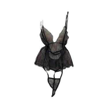 Imagem de Conjunto De Top Cropped Sem Mangas Com Babados Rosa E Saia Mini Em 2 P