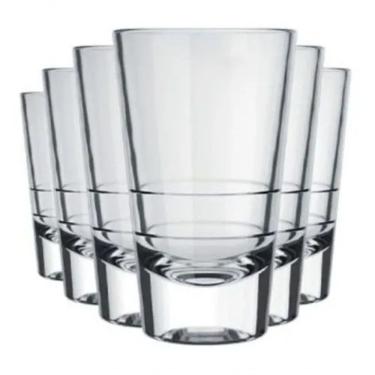 Imagem de Copo Dose Caninha Cachaça Pinga Nadir 100ml - 18 Unidades