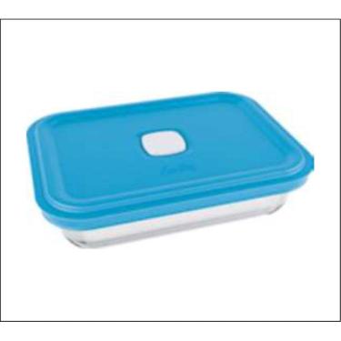 Imagem de Tigela De Vidro Com Tampa Facilita Vap 750Ml 03 Pote Médio