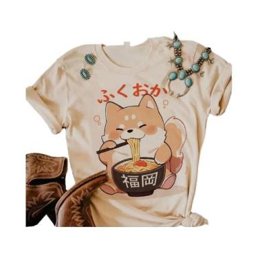 Imagem de Camiseta Feminina De Verão Gilmore Girls Manga Gráfica Harajuku De Man