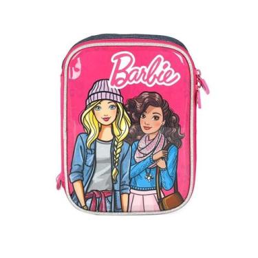 Imagem de Estojo Box Azul Barbie Luxcel