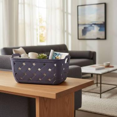 Imagem de Cesto Organizador Multiuso Para Banheiro Cozinha Decorativo - NoBrand,