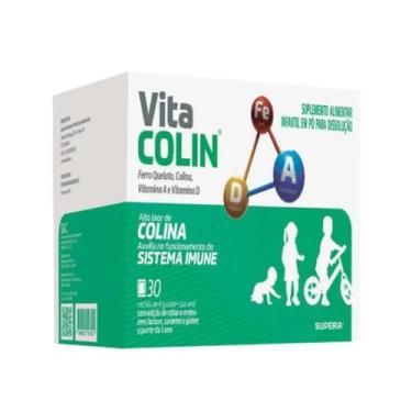 Imagem de Polivitamínico Vita Colin em Pó 30 sachês
