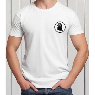 Imagem de Camiseta Camisa de Algodão Adulto Masculina Feminina  Dragon Bal l Z K